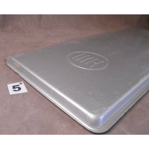Antique HILL Aluminum Deli Case Display Tray # 5 30" X 10.5" Butcher Bakery - Picture 6 of 9